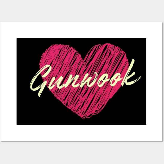 Gunwook Heart ZEROBASEONE Wall Art by wennstore